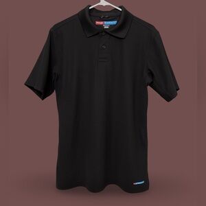 Wrangler Black Polo Shirt Timeless Elegance